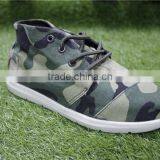 Vietnam optical camouflage rubber sole canvas shoes