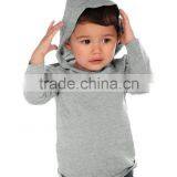 LuoQi OEM Fancy Design Baby Hoodie/100% Cotton Long Sleeve Pullover/Custom Wholesale Children Plain Hoodies For Kids Quality Choice thumbnail-4