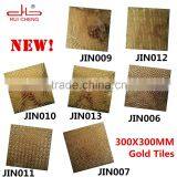 China 300x300mm New Design Black Gold Tile thumbnail-1