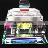Nice Color Crystal Sugar Bowl With Lit Home Decoration for Gift