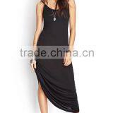 Clothes Suspender Black Maxi Dresses for Women thumbnail-4