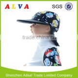 Alva New Arrival and Fashional Infant UV 50+ Baby Wide Brim Sun Visor Hat