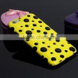 2015 Hot Selling Simple Back Cover, 3D Polka Dots Leather Case For IPhone 6 thumbnail-2