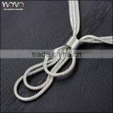 Simple Deign Fashion Chain Alloy Necklace thumbnail-4