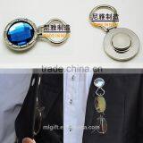 metal magnetic crystal sunglasses holder badges