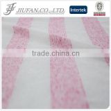Jiufan Textile Knit Polyester Linen Yarn dyed Hacci Fabric For Garment sweaters