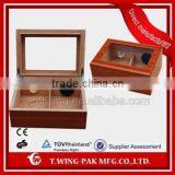 20-25 Cigars Handmade Mini Humidifier Wood Cabinet Cigar Humidor Quality Choice