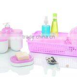 Bathroom Products,plastic Bath Set, ,bath Gift Set.promotional Items thumbnail-1
