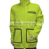 Breathable Membrane Windbreaker Men's Softshell Jacket With Hood thumbnail-4