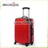 4 wheels abs pc trolley luggage set for travel, travel suitcase