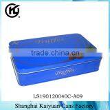High Quality Rectangular Gift Tea Chocolate Tin Can Box (various Lids and Printing)