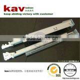 American Cabinet 3 Fold Lead Rail, 18 Inch Concealed Sliding Rail, Under Mount Slide