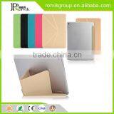 Ultrathin and Foldable Transformers Style Tablet Leather Case for Ipad 6 thumbnail-1
