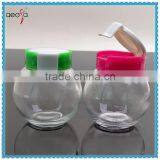 Clear Body With Color Lid Glass Condiment Container Wholesale