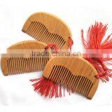 Natural Wide Tooth Wood No-static Massage Hair Comb Free Shipping Wholesale
