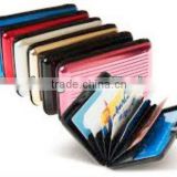 waterproof aluminum protected business pocket front card holder