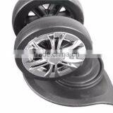PVC +PP Hard Shell Luggage Replacement Wheels, Luggage With Retractable Wheels thumbnail-3