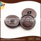 Custom Hand Made Genuine Leather Covered Button