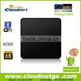 Newest Cloudnetgo Android 5.1 Amlogic S905 original rooted smart tv box T95 Support H.265 4K 2.0GHz CM905 TV box support 4K UHD