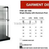 Single Side Gondola Shelving Display With Aluminum Post thumbnail-2