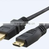 high speed A to C mini High-definition multimedia data cable with Ethernet for 3D