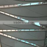 Hyperbolic and Decorative Grade A Firepoof PTFE Coated Tensile Fabric Architecture Ceiling in Airport From China Supplier thumbnail-4