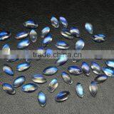 Natural Rainbow Moonstone Marquise Cabochon 8x4mm, Fine Gemstone for Silver Jewelry thumbnail-4