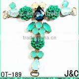 New Arrival Colorful Fashion Jeweled Rhinestone Lady Shoe Accessories thumbnail-1