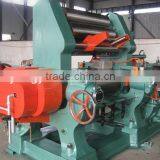 Three roll calender for waste rubber and plastic