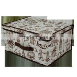 Handles Lid Dustproof Sturdy Organizer Box Storage , Home Living Room Clothing Shoes T-shirt Storage Box