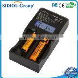 Sidiou Group Battery Charger for Super Bright Flashlight Torch, Double Slotted Multifunctional Charger for Lithium Batteries