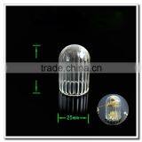 Bulk Sizes&Shapes for Botanical Jewellery Terrarium: Small Orb In Bronze&Silver, Gifts Cylinder Hollow Clear Solid Glass Ball thumbnail-6