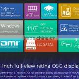 Hot Sell!! 11.6 Inch Intel Wins 8.1 4GB RAM 128GB ROM 5.0MP Camera Front Black Back Blue 4G LTE Tablet PC Cube i7 Tablet thumbnail-6