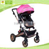 Baby Stroller 2 in 1 China, Aluminum Alloy Good Fancy Baby Strollers Wholesale thumbnail-4