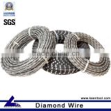 Quarry cutting wire saw for granite marble quarry or mining