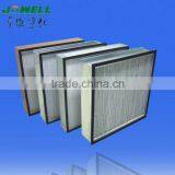 High Efficiencys of 99.999% Deep Pleat HEPA Filter
