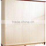 FUTURE Korea's Rural Style Solid Wood White Bed With Fabric for Bedroom Furniture Design thumbnail-4