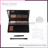 Hot Sale Private Label Eyebrow 4 Color Eyebrow Kit With Eyebrow Clip thumbnail-5