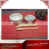 Cheap and High Quality Print Bamboo Placemat Tableware Placemat thumbnail-1
