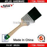 Good Quality Green Tip Handle Flat Bristle Paint Brush thumbnail-1