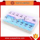14 Cells Double Rows Medicine Box Case thumbnail-1