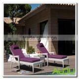 Audu Boston Pool Wicker Outdoor Lounger thumbnail-2