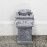 Polyresin Garden Sculpture With Light thumbnail-3