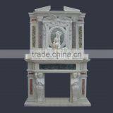 Marble Over Mantle Fireplace Surround thumbnail-1