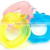 Non-toxic High Quality Bpa Free Apple Shape Silocone Baby Teether thumbnail-2
