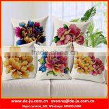 Golden Peony Turkish Cushion Covers thumbnail-1