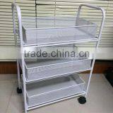 Kitchen Cart , Wire Mesh , 3 - Tier thumbnail-2