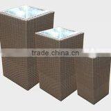 Gardan Rattan Flower Pot