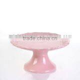 2015 New Promotion Color Ceramic Cake Plate Cake Holder Cake Stand for Wedding thumbnail-5