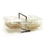 AR5108 steel double side art drying rack